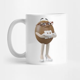 brown chocolate Mug